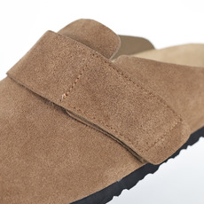 Birkenstock Roma 勃肯 包头魔术贴半拖 沙色全新勃肯半拖 舒适又时髦 潮人必备单品 正确 Birkenstock Roma 勃肯 包头魔术贴半拖 沙色全新勃肯半拖 舒适又时髦 潮人必备单品 正确