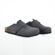 Birkenstock Roma 勃肯 包头魔术贴半拖 深灰全新勃肯半拖 舒适又时髦 潮人必备单品 正确 Birkenstock Roma 勃肯 包头魔术贴半拖 深灰全新勃肯半拖 舒适又时髦 潮人必备单品 正确