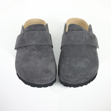 Birkenstock Roma 勃肯 包头魔术贴半拖 深灰全新勃肯半拖 舒适又时髦 潮人必备单品 正确 Birkenstock Roma 勃肯 包头魔术贴半拖 深灰全新勃肯半拖 舒适又时髦 潮人必备单品 正确