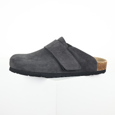 Birkenstock Roma 勃肯 包头魔术贴半拖 深灰全新勃肯半拖 舒适又时髦 潮人必备单品 正确 Birkenstock Roma 勃肯 包头魔术贴半拖 深灰全新勃肯半拖 舒适又时髦 潮人必备单品 正确