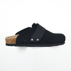 Birkenstock Roma 勃肯 包头魔术贴半拖 黑色全新勃肯半拖 舒适又时髦 潮人必备单品 正确 Birkenstock Roma 勃肯 包头魔术贴半拖 黑色全新勃肯半拖 舒适又时髦 潮人必备单品 正确
