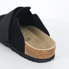 Birkenstock Roma 勃肯 包头魔术贴半拖 黑色全新勃肯半拖 舒适又时髦 潮人必备单品 正确 Birkenstock Roma 勃肯 包头魔术贴半拖 黑色全新勃肯半拖 舒适又时髦 潮人必备单品 正确