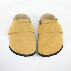 Birkenstock Roma 勃肯 包头魔术贴半拖 米黄全新勃肯半拖 舒适又时髦 潮人必备单品 正确 Birkenstock Roma 勃肯 包头魔术贴半拖 米黄全新勃肯半拖 舒适又时髦 潮人必备单品 正确