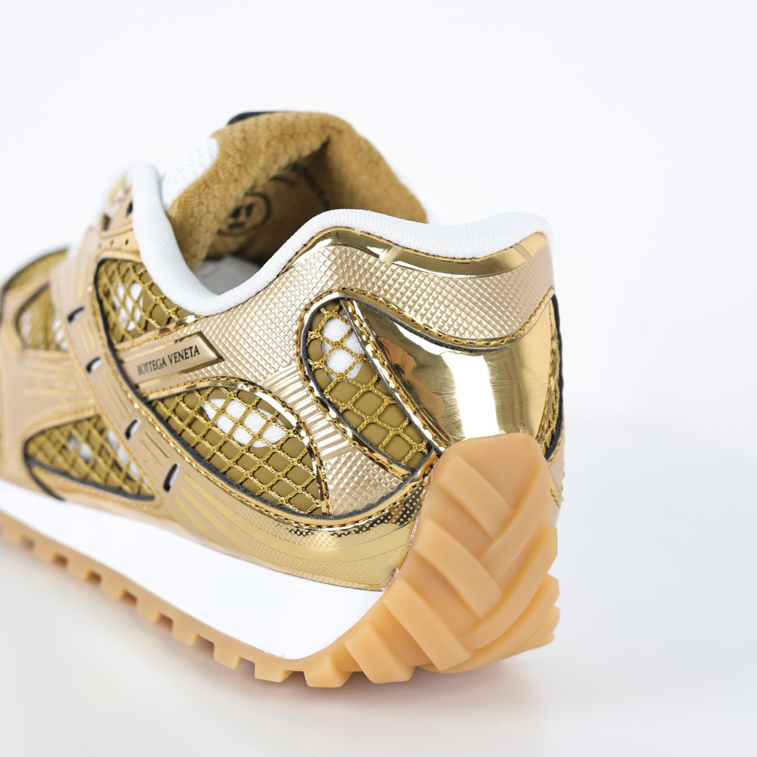BV Bottega Veneta Orbit 时尚休闲运动鞋 金属亮金 原版一比一开发 新款BV葆蝶家时尚休闲 Orb BV Bottega Veneta Orbit 时尚休闲运动鞋 金属亮金 原版一比一开发 新款BV葆蝶家时尚休闲 Orb