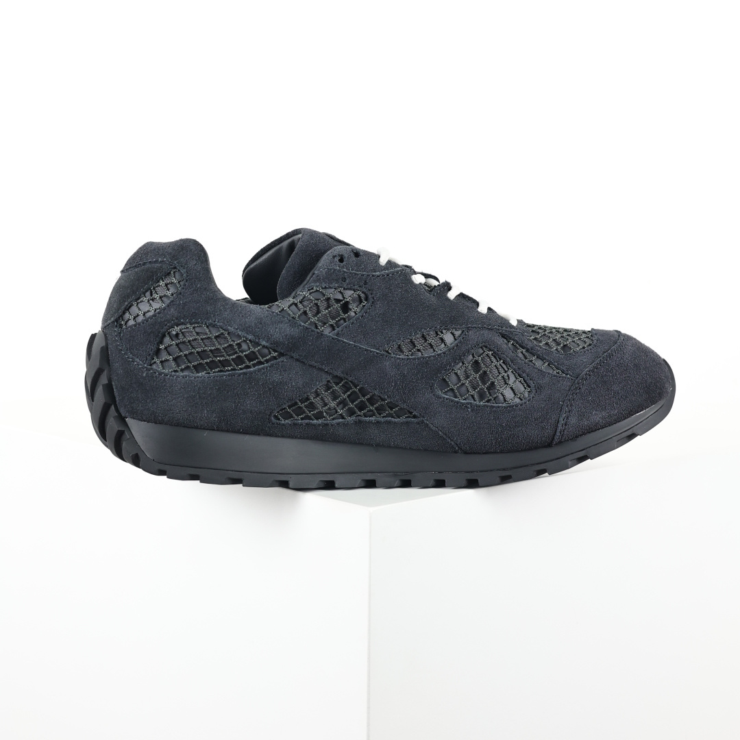 BV Bottega Veneta Orbit 时尚休闲运动鞋 全黑绒面 原版一比一开发 新款BV葆蝶家时尚休闲 Orb BV Bottega Veneta Orbit 时尚休闲运动鞋 全黑绒面 原版一比一开发 新款BV葆蝶家时尚休闲 Orb