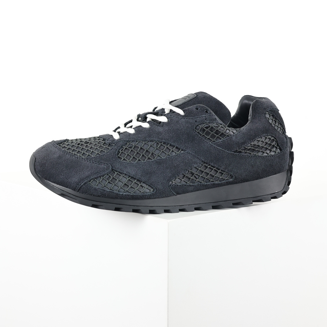 BV Bottega Veneta Orbit 时尚休闲运动鞋 全黑绒面 原版一比一开发 新款BV葆蝶家时尚休闲 Orb BV Bottega Veneta Orbit 时尚休闲运动鞋 全黑绒面 原版一比一开发 新款BV葆蝶家时尚休闲 Orb