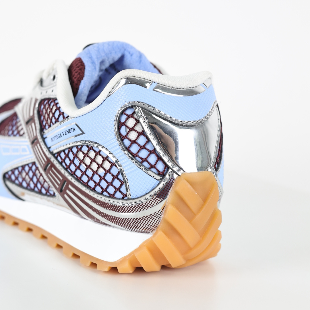 BV Bottega Veneta Orbit 时尚休闲运动鞋 浅蓝银镜面 原版一比一开发 新款BV葆蝶家时尚休闲 Or BV Bottega Veneta Orbit 时尚休闲运动鞋 浅蓝银镜面 原版一比一开发 新款BV葆蝶家时尚休闲 Or