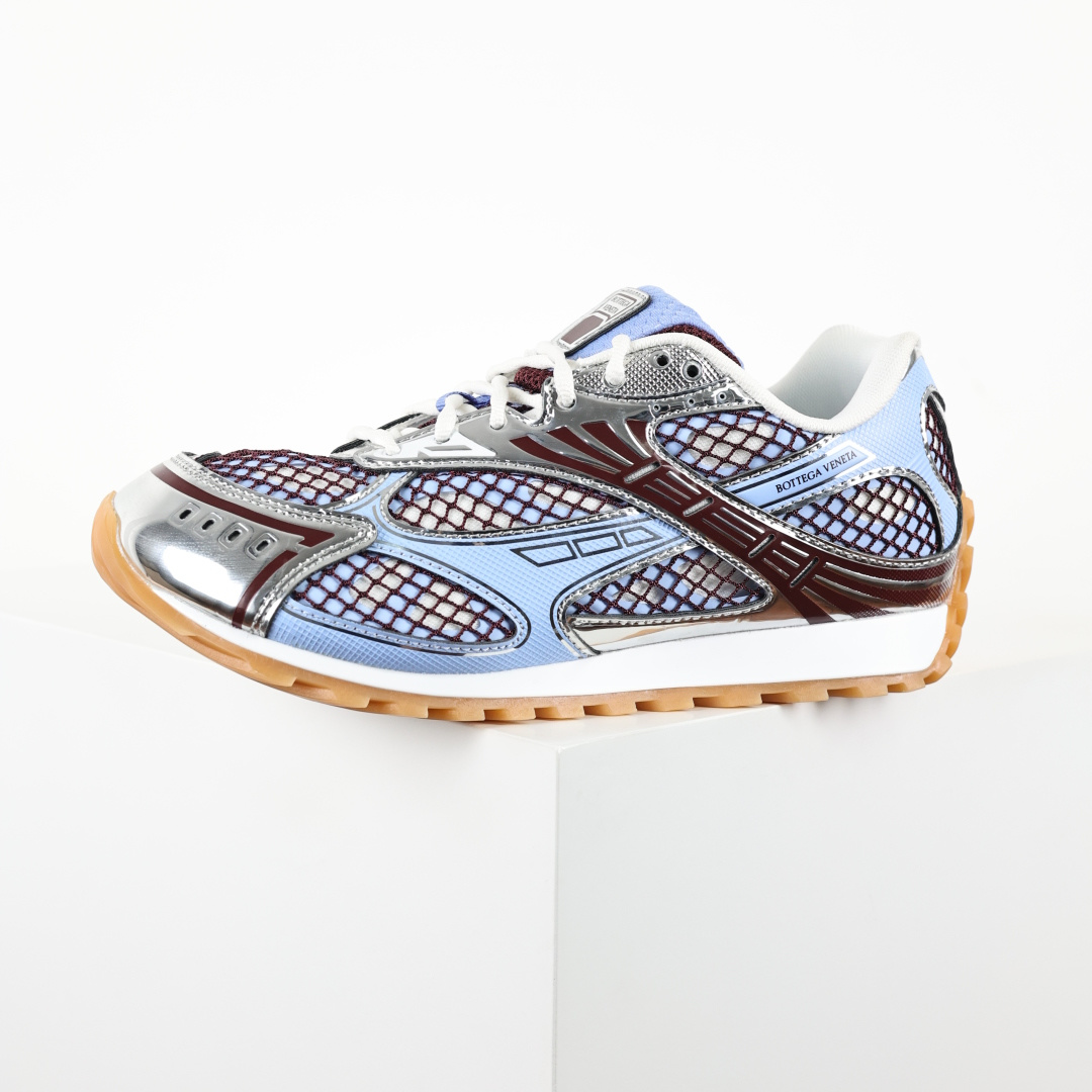 BV Bottega Veneta Orbit 时尚休闲运动鞋 浅蓝银镜面 原版一比一开发 新款BV葆蝶家时尚休闲 Or BV Bottega Veneta Orbit 时尚休闲运动鞋 浅蓝银镜面 原版一比一开发 新款BV葆蝶家时尚休闲 Or