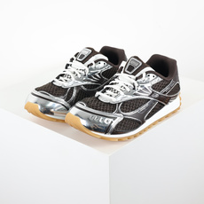 BV Bottega Veneta Orbit 时尚休闲运动鞋 巧克力棕银 原版一比一开发 新款BV葆蝶家时尚休闲 Or BV Bottega Veneta Orbit 时尚休闲运动鞋 巧克力棕银 原版一比一开发 新款BV葆蝶家时尚休闲 Or