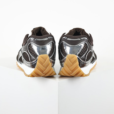 BV Bottega Veneta Orbit 时尚休闲运动鞋 巧克力棕银 原版一比一开发 新款BV葆蝶家时尚休闲 Or BV Bottega Veneta Orbit 时尚休闲运动鞋 巧克力棕银 原版一比一开发 新款BV葆蝶家时尚休闲 Or