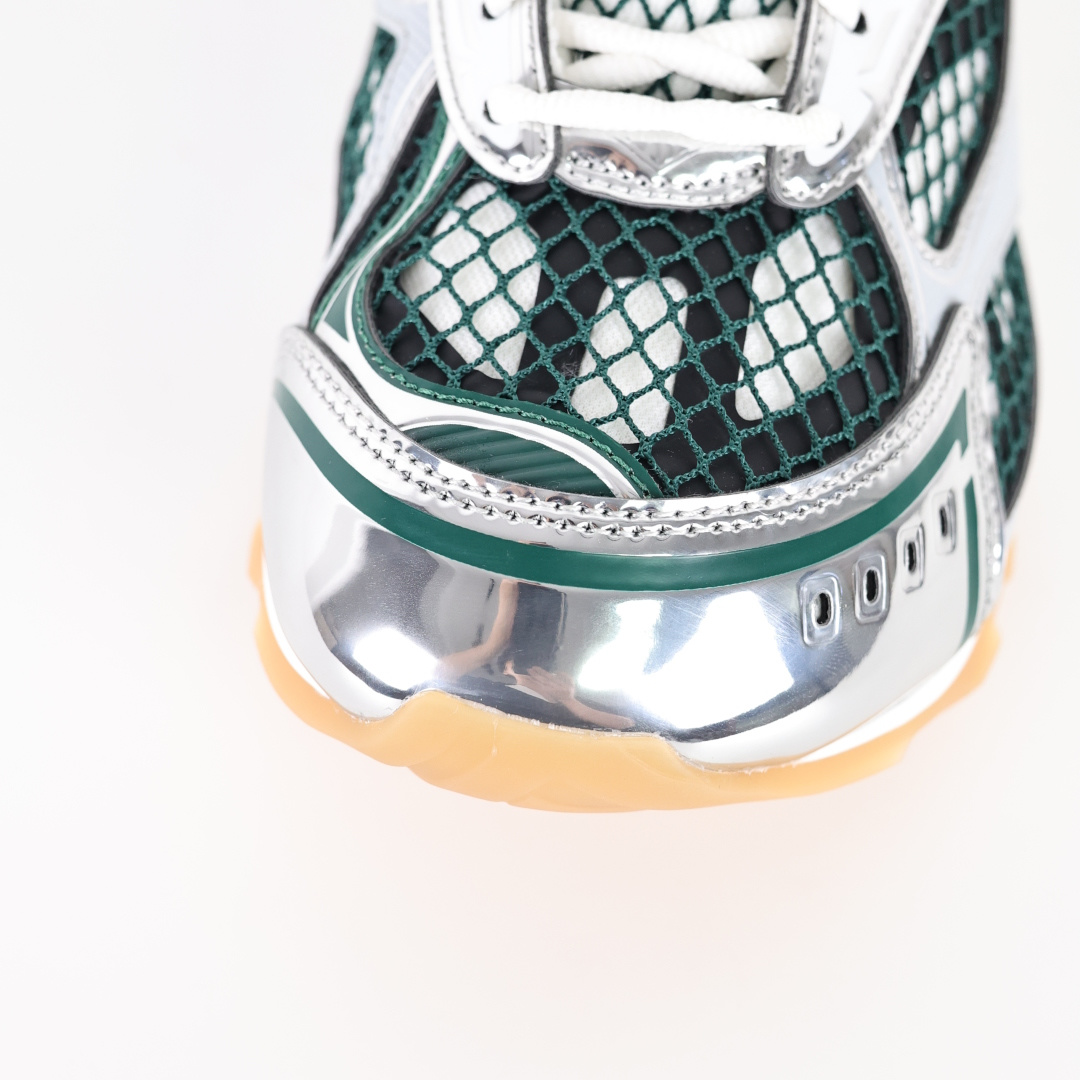 自取 BV Bottega Veneta Orbit 时尚休闲运动鞋 深绿银 原版一比一开发 新款BV葆蝶家时尚休闲 O