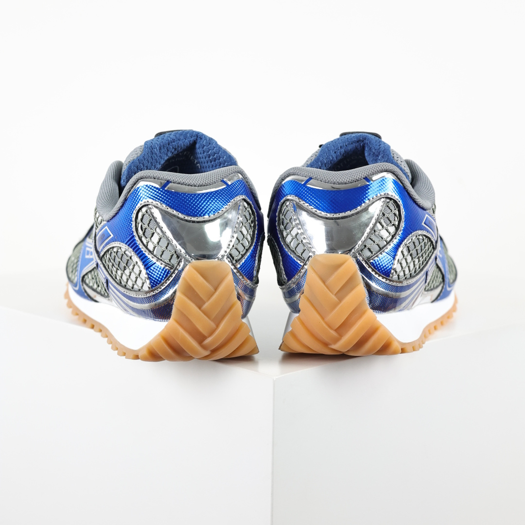 自取 BV Bottega Veneta Orbit 时尚休闲运动鞋 宝蓝银 原版一比一开发 新款BV葆蝶家时尚休闲 O