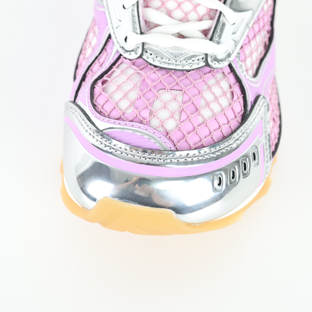 自取 BV Bottega Veneta Orbit 时尚休闲运动鞋 粉紫银 原版一比一开发 新款BV葆蝶家时尚休闲 O
