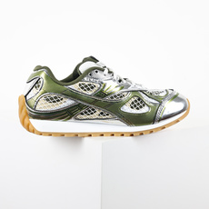 自取 BV Bottega Veneta Orbit 时尚休闲运动鞋 军绿银 原版一比一开发 新款BV葆蝶家时尚休闲 O 自取 BV Bottega Veneta Orbit 时尚休闲运动鞋 军绿银 原版一比一开发 新款BV葆蝶家时尚休闲 O