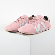 驴家 Sneakerina 绒面牛皮革 撞色圆头 芭蕾舞鞋 女款 粉色 原版开发 舒适百搭 网布减震透气支撑耐磨低帮 市 驴家 Sneakerina 绒面牛皮革 撞色圆头 芭蕾舞鞋 女款 粉色 原版开发 舒适百搭 网布减震透气支撑耐磨低帮 市