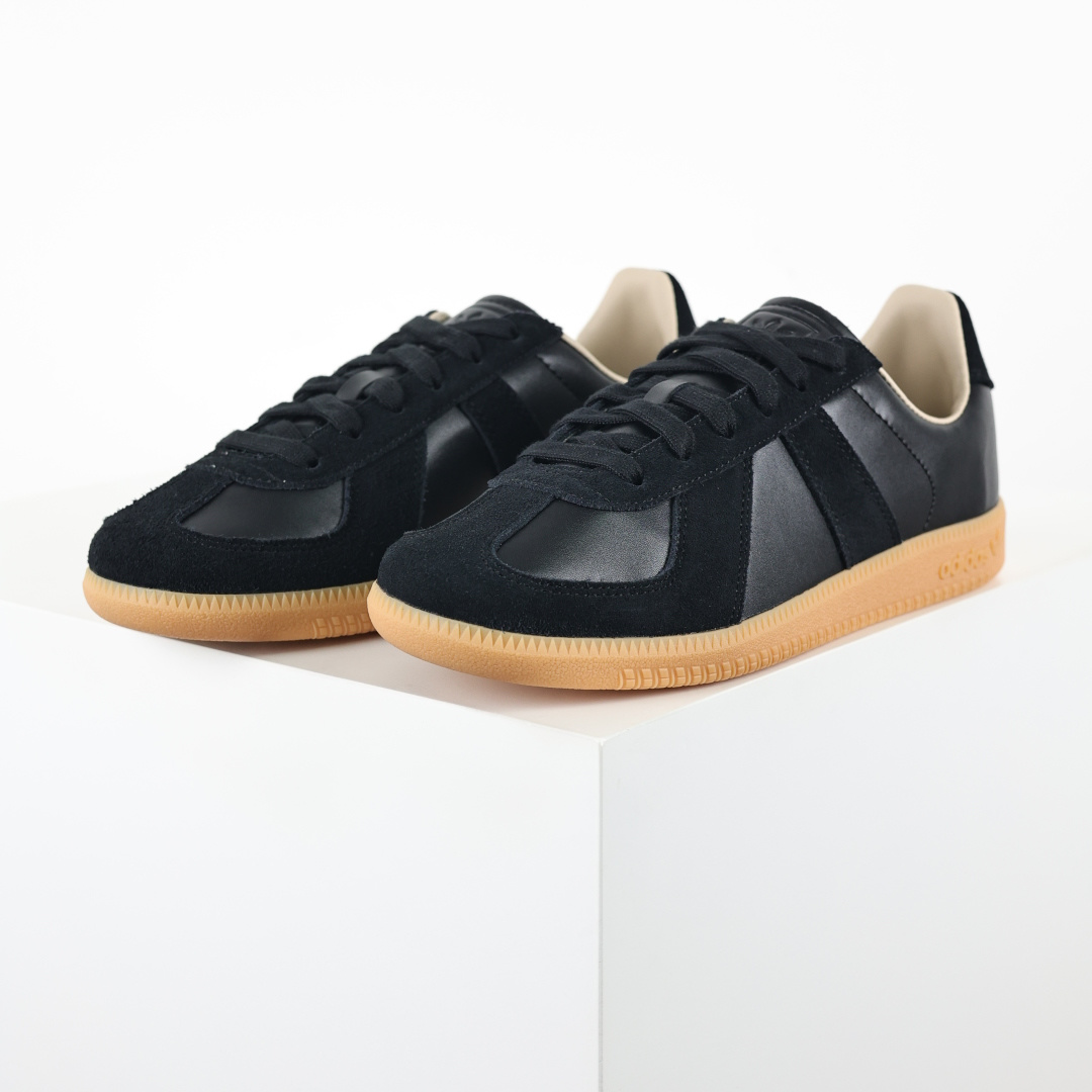 Maison Margiela Calfskin Replica 马吉拉 德训运动休闲板鞋 黑棕色 今天出货性价比-跑量