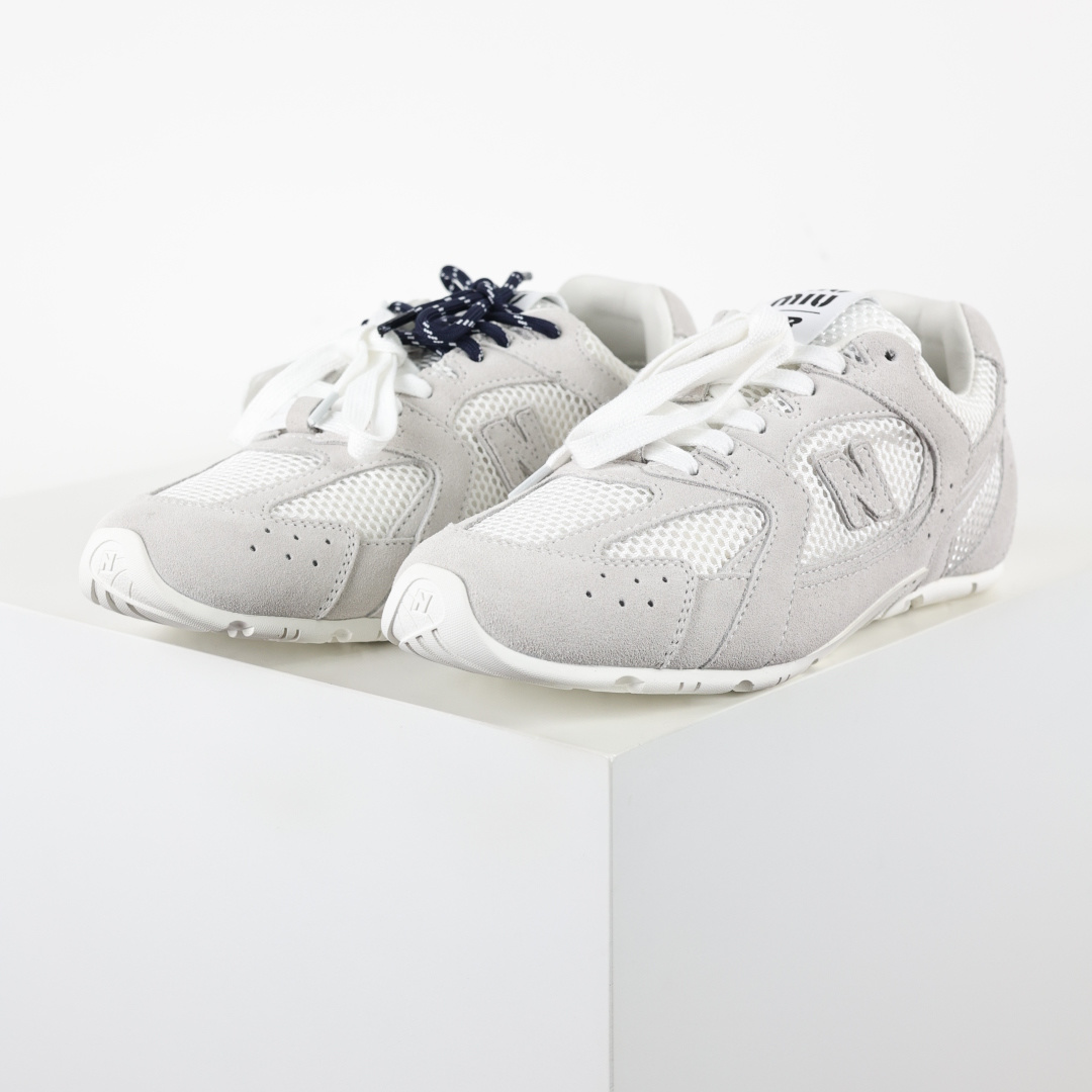 M1u M1u x NB 530联名款 灰白 大厂出品 全套原楦原纸板原厂数据开发 原厂三文治网纱 原装进口头层牛皮正确