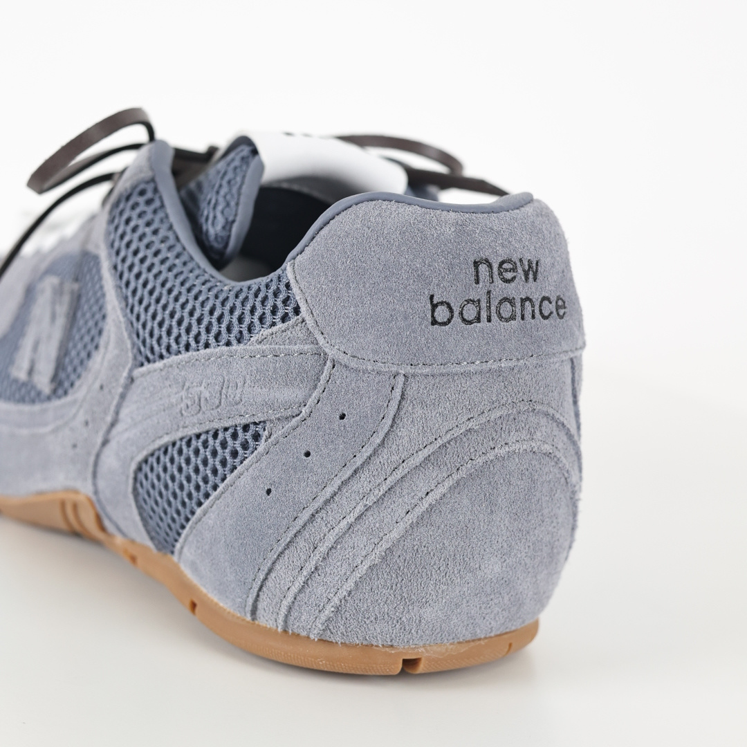 M1u M1u x NB 530联名款 灰蓝棕 大厂出品 全套原楦原纸板原厂数据开发 原厂三文治网纱 原装进口头层牛皮正