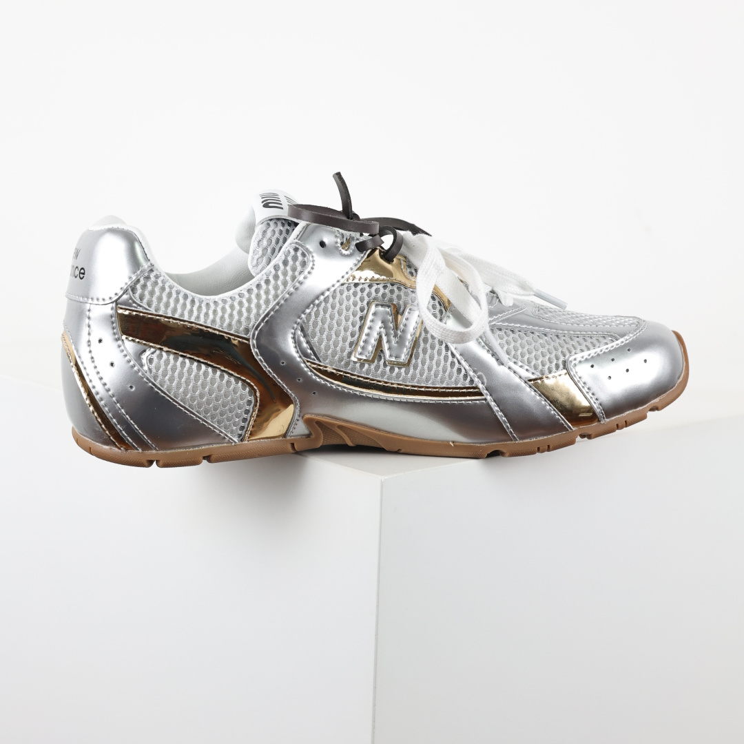 M1u M1u x NB 530联名款 灰银棕网面 大厂出品 全套原楦原纸板原厂数据开发 原厂三文治网纱 原装进口头层牛