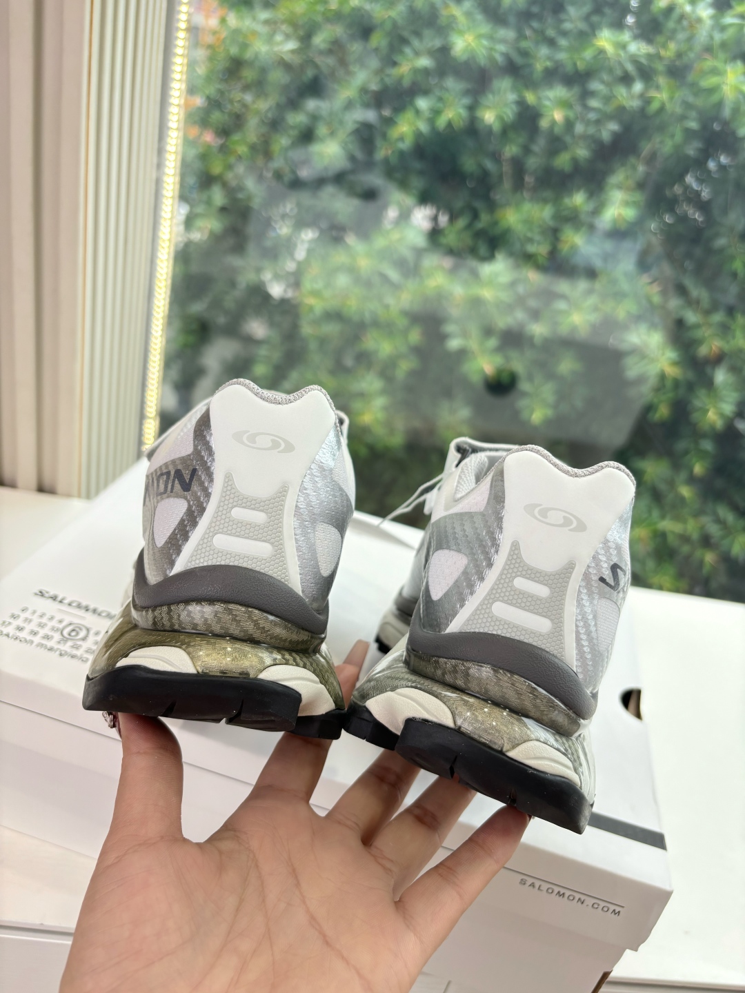 Salomon TM178 Designer Training Shoes: Classic Leather Collage Design, Light Luxury Comfort - 图片 6