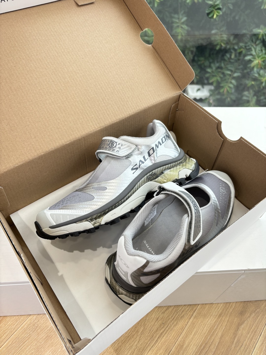 Salomon TM178 Designer Training Shoes: Classic Leather Collage Design, Light Luxury Comfort - 图片 8