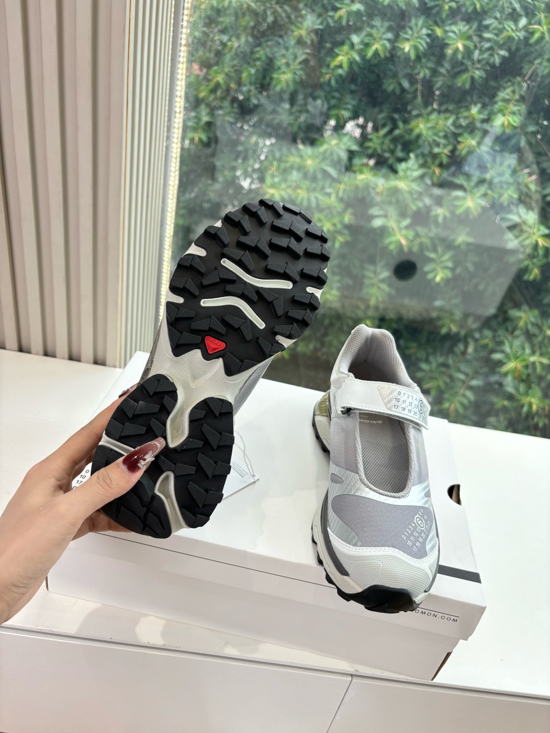 Salomon TM178 Designer Training Shoes: Classic Leather Collage Design, Light Luxury Comfort - 图片 3