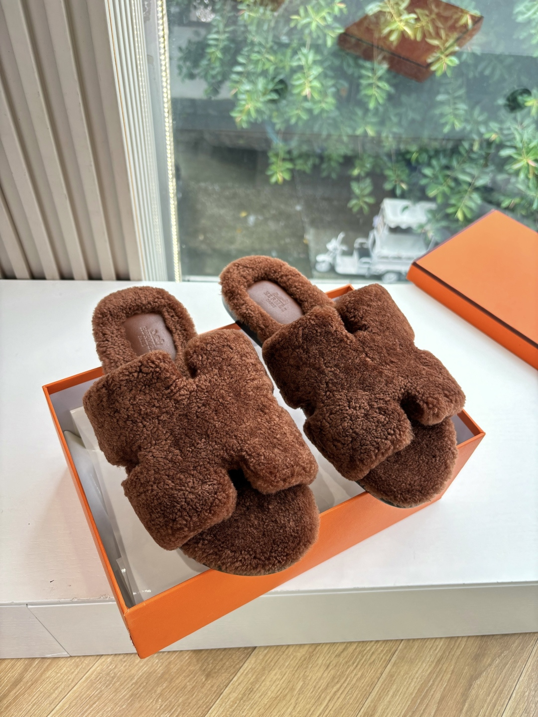 🌾G052所见即所得顶版2026春夏新款HERMES爱马仕专柜新款最近火到不行的情侣款H二舅鞋猪鼻子凉鞋