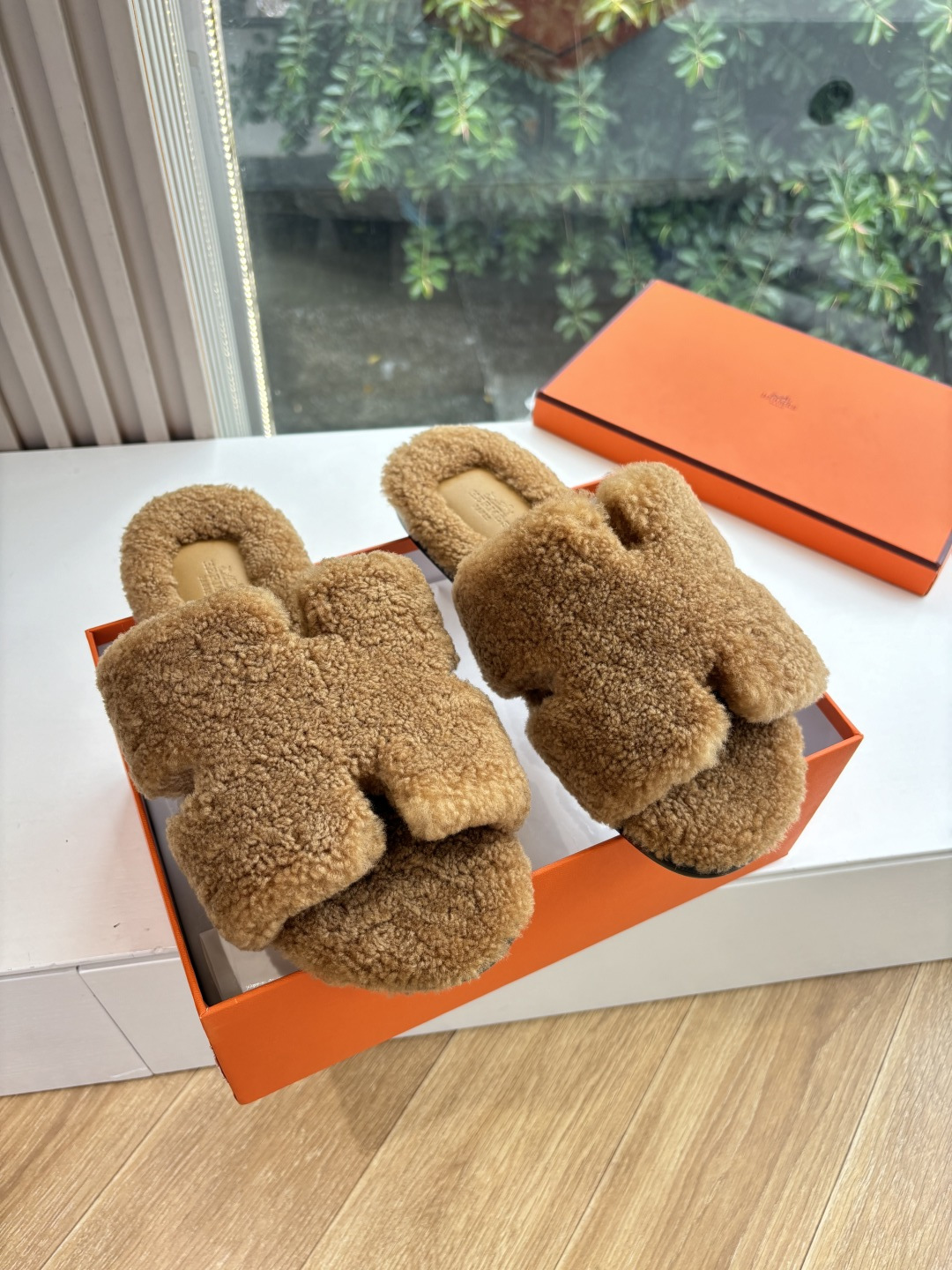 🌾G052所见即所得顶版2026春夏新款HERMES爱马仕专柜新款最近火到不行的情侣款H二舅鞋猪鼻子凉鞋