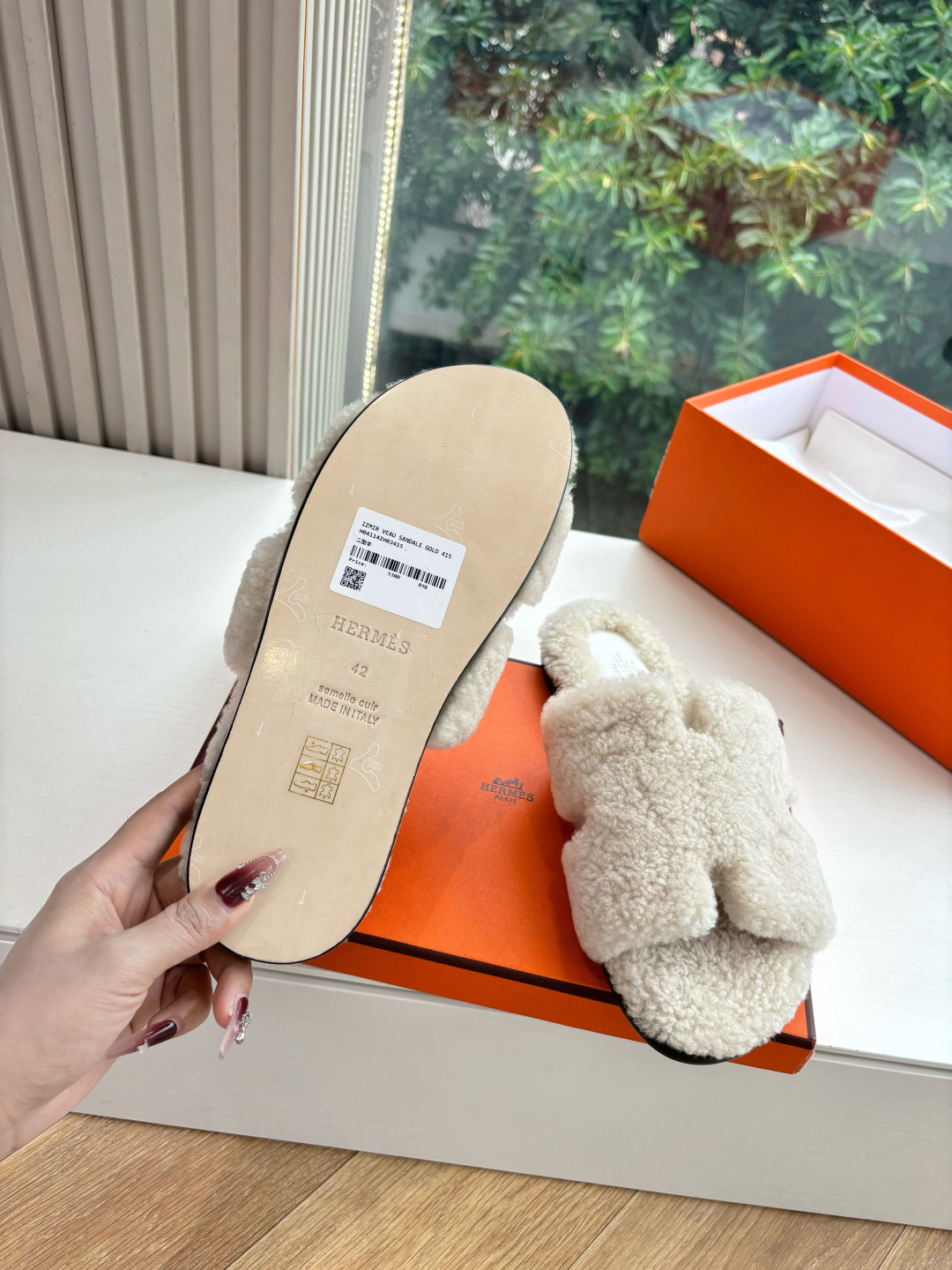 🌾G052所见即所得顶版2026春夏新款HERMES爱马仕专柜新款最近火到不行的情侣款H二舅鞋猪鼻子凉鞋
