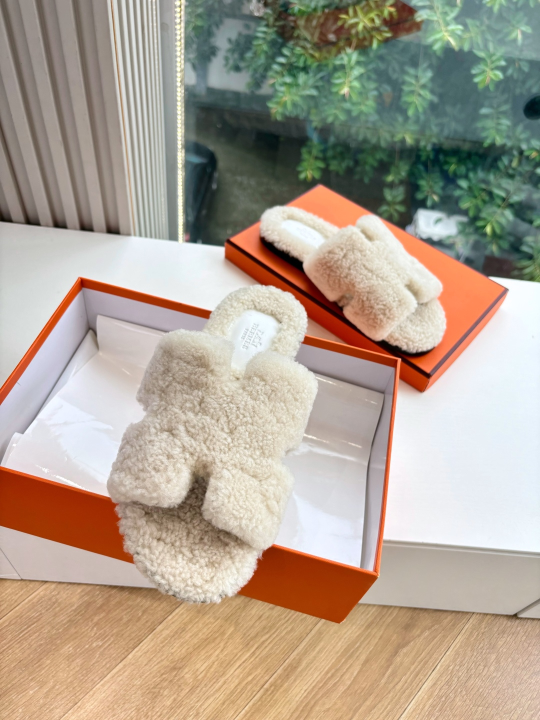 🌾G052所见即所得顶版2026春夏新款HERMES爱马仕专柜新款最近火到不行的情侣款H二舅鞋猪鼻子凉鞋