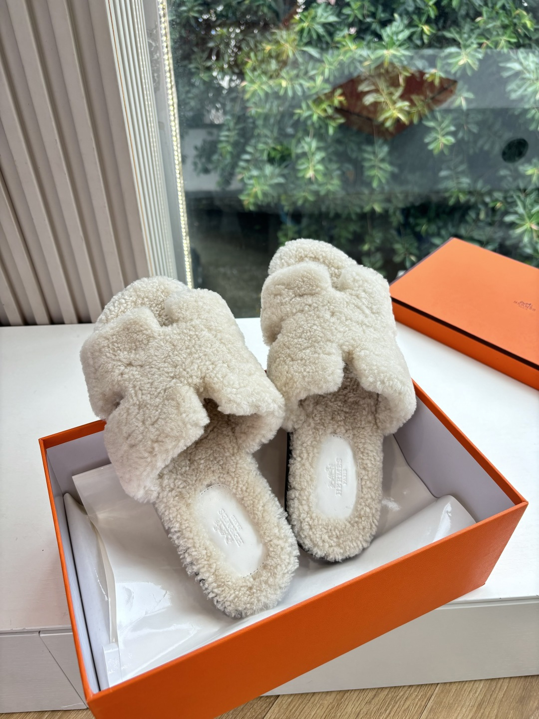 🌾G052所见即所得顶版2026春夏新款HERMES爱马仕专柜新款最近火到不行的情侣款H二舅鞋猪鼻子凉鞋