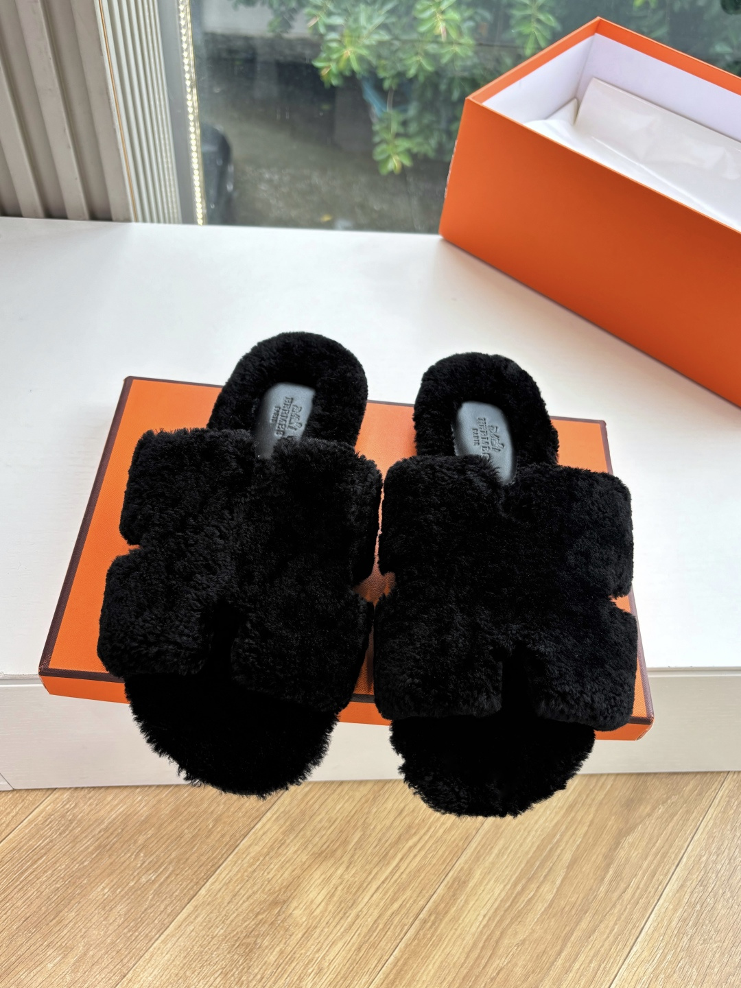 🌾G052所见即所得顶版2026春夏新款HERMES爱马仕专柜新款最近火到不行的情侣款H二舅鞋猪鼻子凉鞋