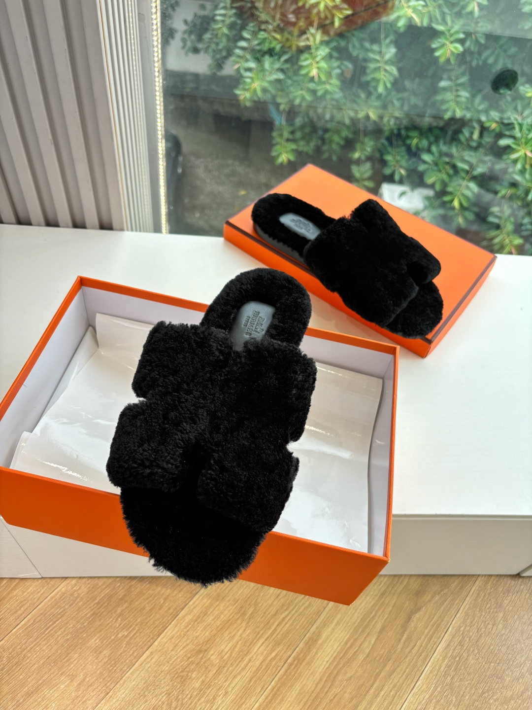 🌾G052所见即所得顶版2026春夏新款HERMES爱马仕专柜新款最近火到不行的情侣款H二舅鞋猪鼻子凉鞋