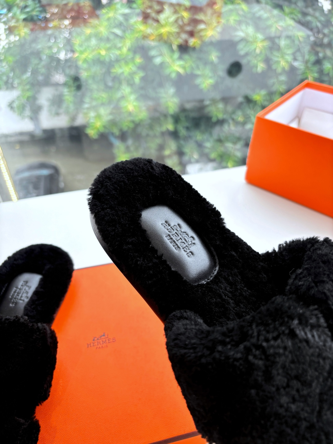 🌾G052所见即所得顶版2026春夏新款HERMES爱马仕专柜新款最近火到不行的情侣款H二舅鞋猪鼻子凉鞋