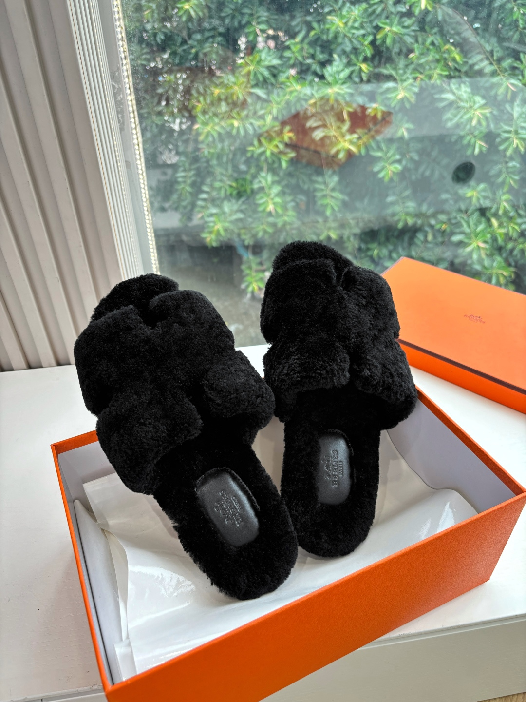 🌾G052所见即所得顶版2026春夏新款HERMES爱马仕专柜新款最近火到不行的情侣款H二舅鞋猪鼻子凉鞋