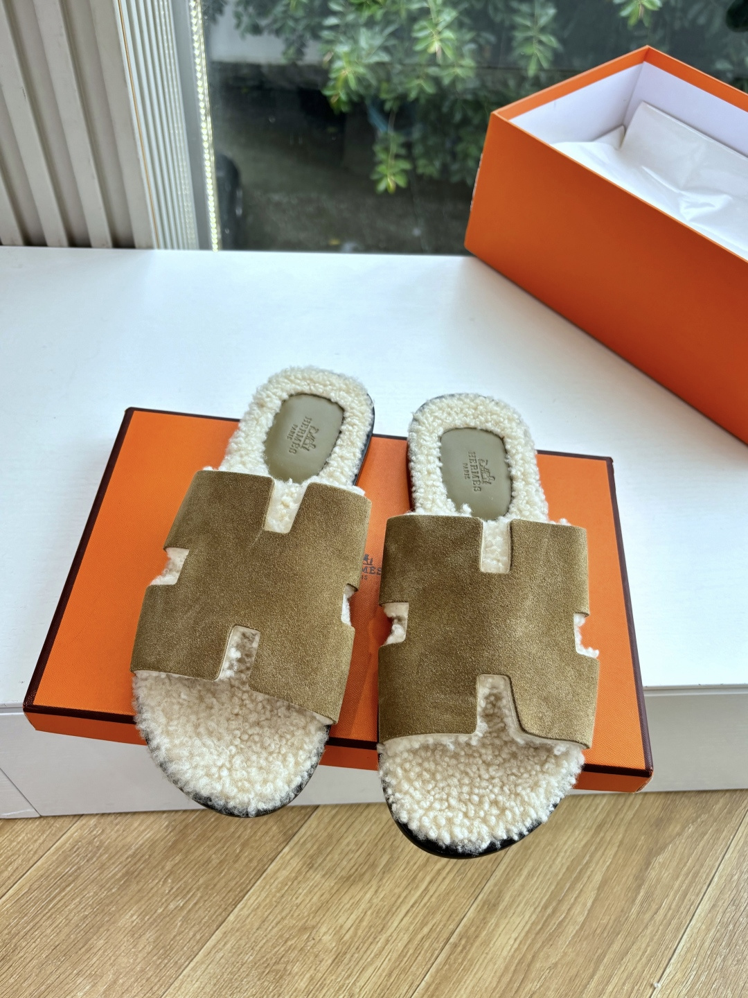 🌾G052所见即所得顶版2026春夏新款HERMES爱马仕专柜新款最近火到不行的情侣款H二舅鞋猪鼻子凉鞋