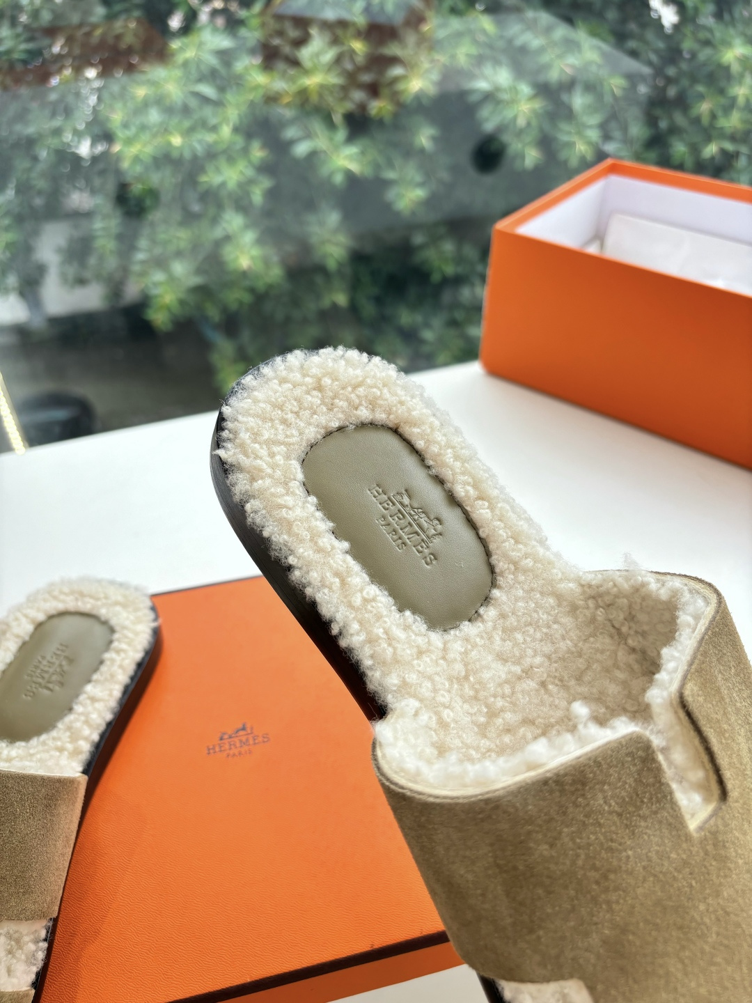 🌾G052所见即所得顶版2026春夏新款HERMES爱马仕专柜新款最近火到不行的情侣款H二舅鞋猪鼻子凉鞋