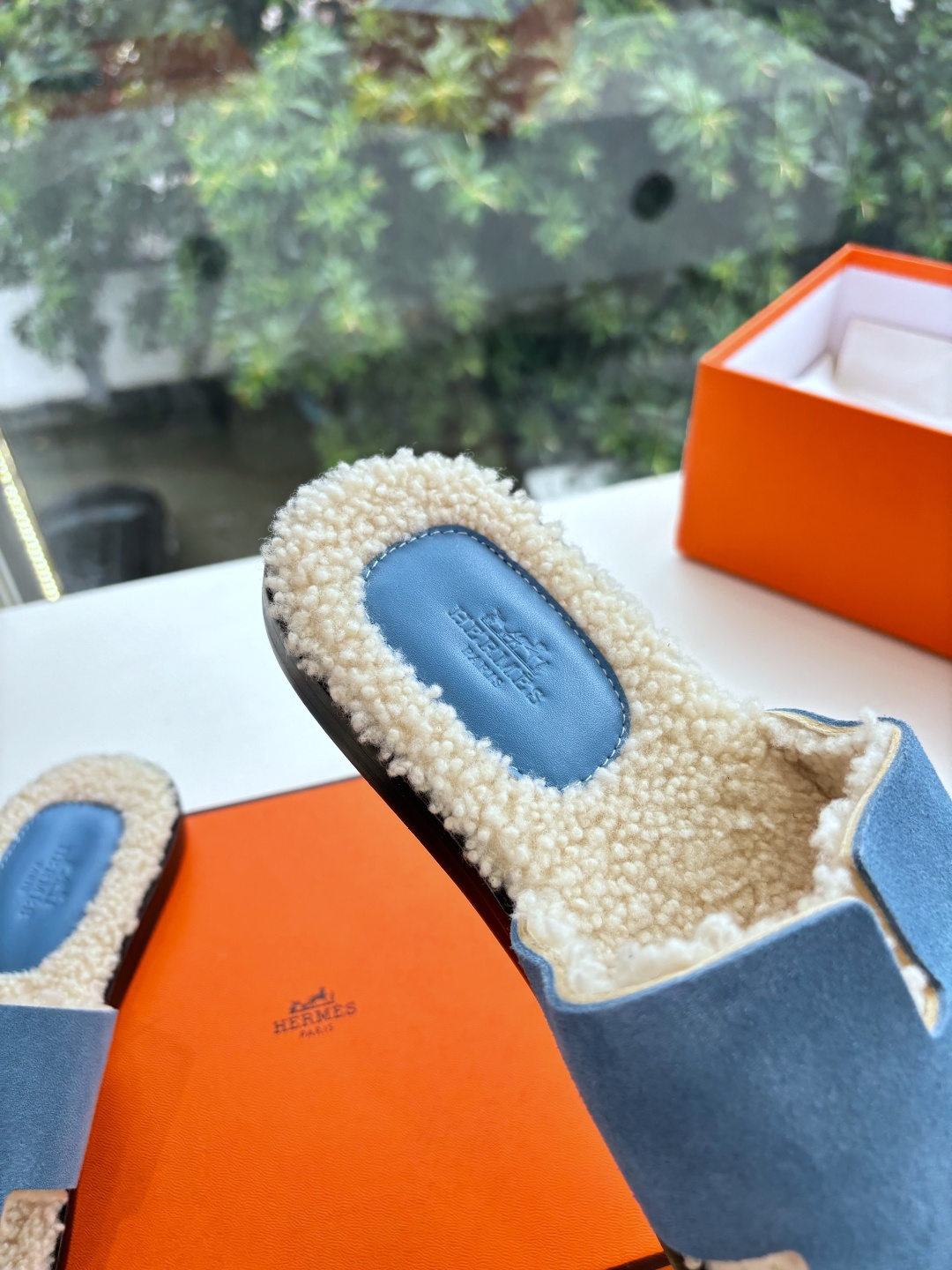 🌾G052所见即所得顶版2026春夏新款HERMES爱马仕专柜新款最近火到不行的情侣款H二舅鞋猪鼻子凉鞋