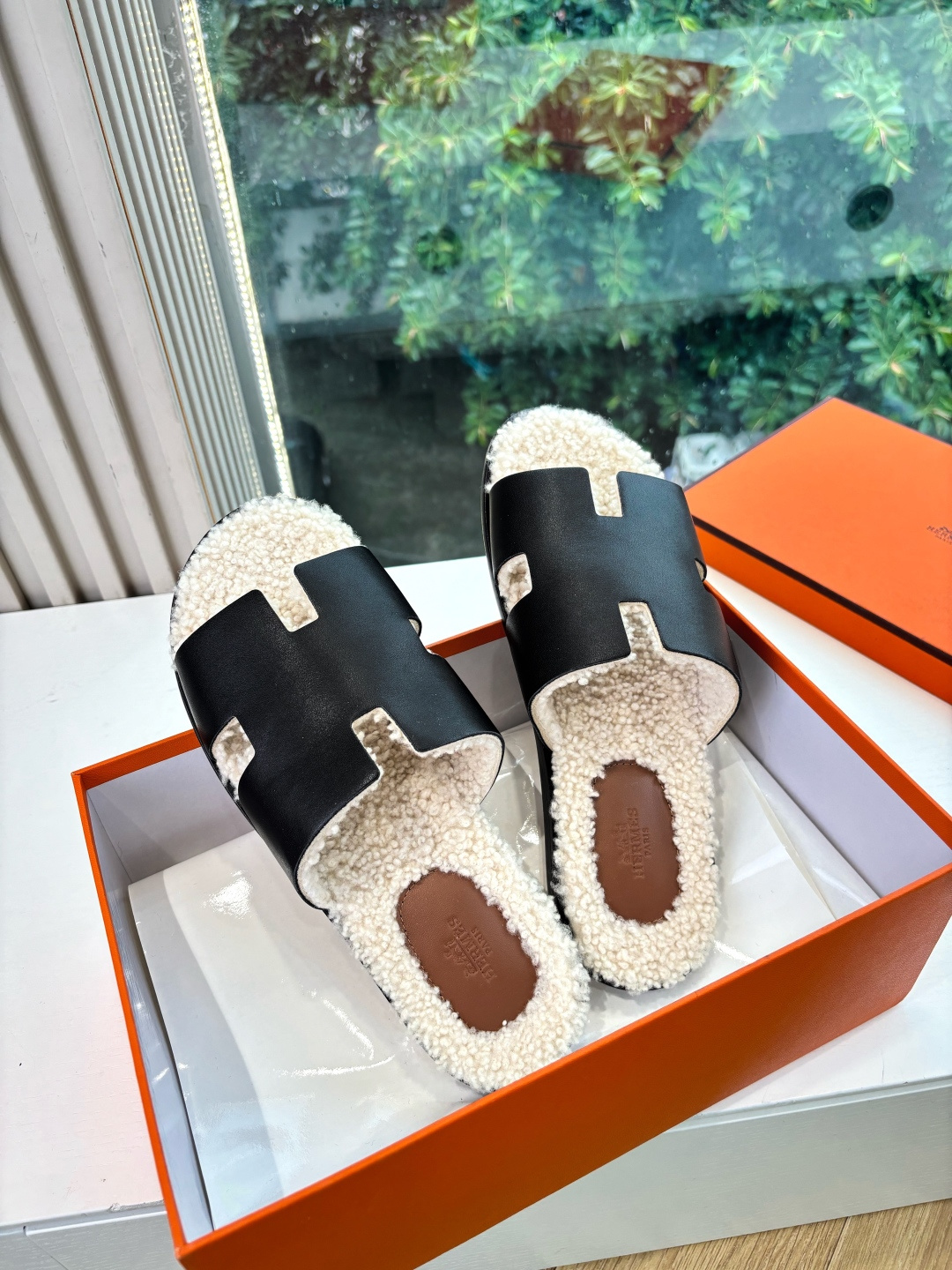 🌾G052所见即所得顶版2026春夏新款HERMES爱马仕专柜新款最近火到不行的情侣款H二舅鞋猪鼻子凉鞋