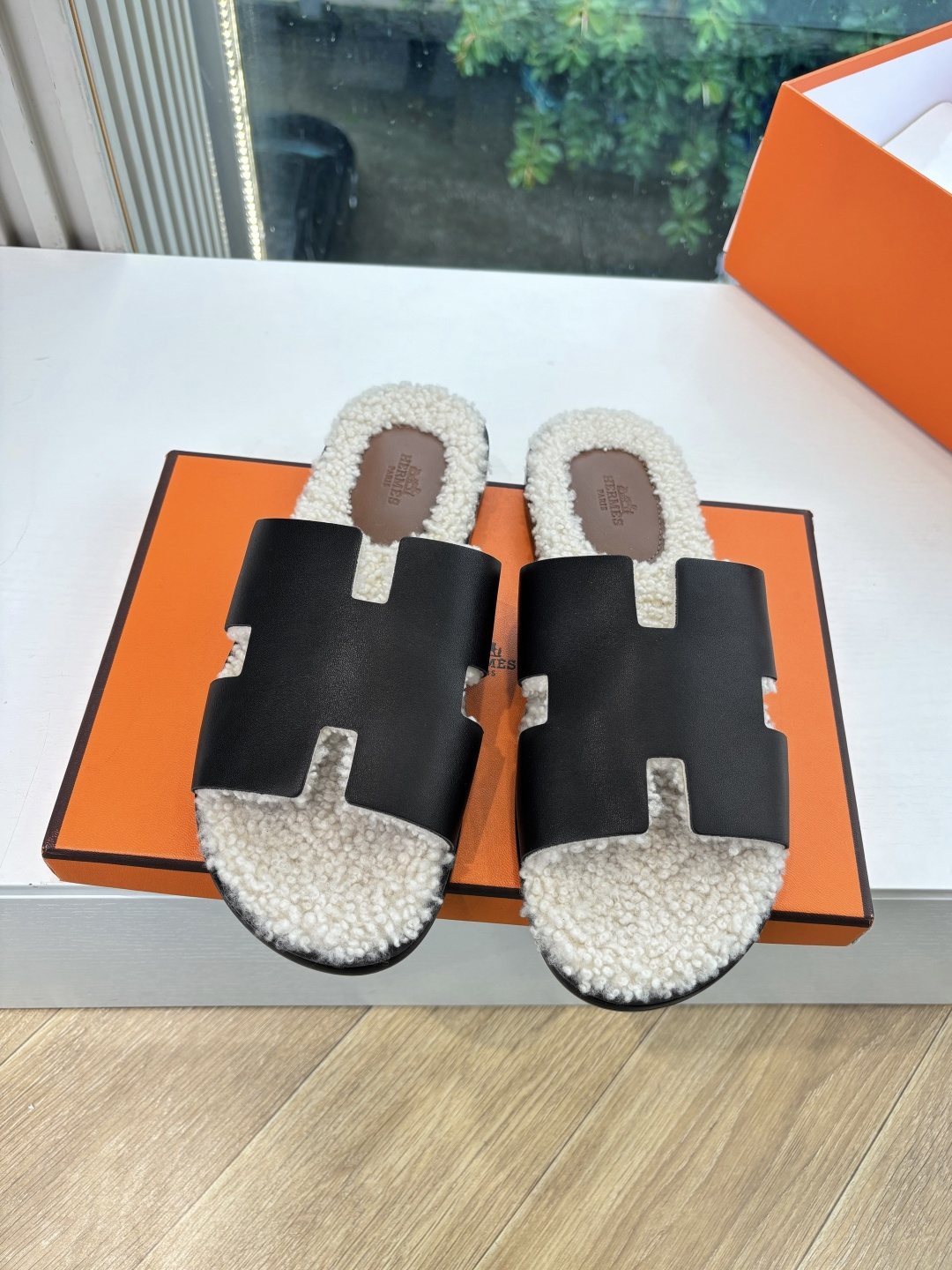 🌾G052所见即所得顶版2026春夏新款HERMES爱马仕专柜新款最近火到不行的情侣款H二舅鞋猪鼻子凉鞋