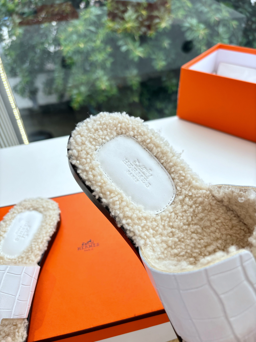 🌾G052所见即所得顶版2026春夏新款HERMES爱马仕专柜新款最近火到不行的情侣款H二舅鞋猪鼻子凉鞋