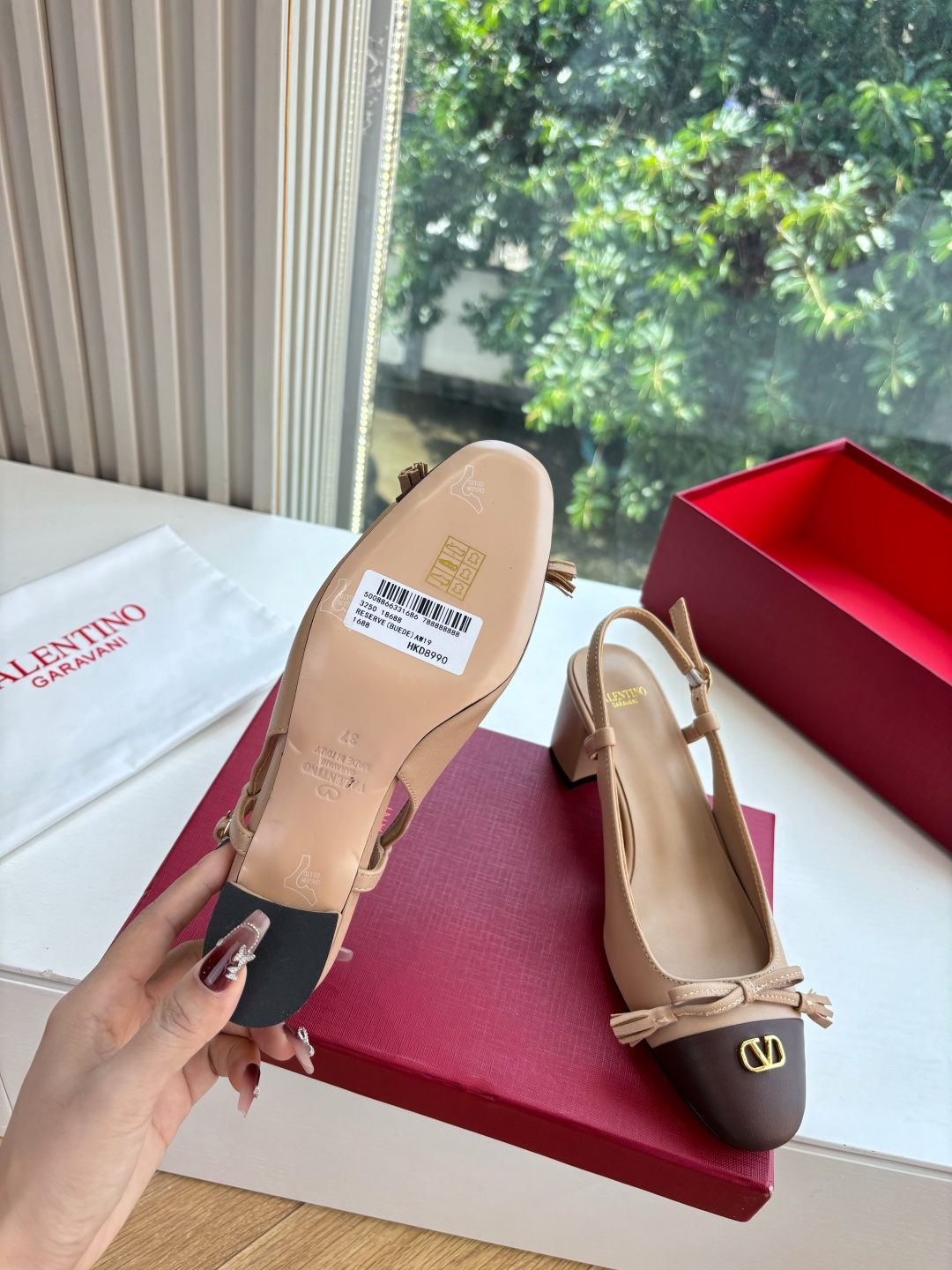 Valentino Classic 2025 Springs: Cozy Layout, Comfortable Sheepskin Shoes, Customizable Sizes - 图片 6