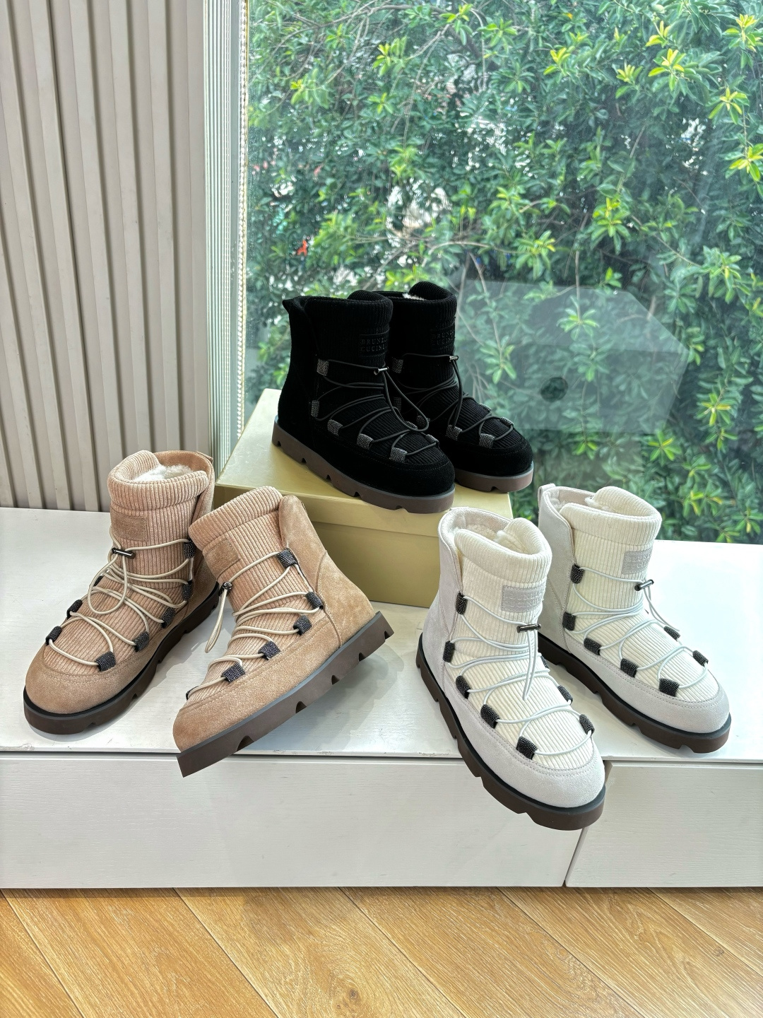 G909😀 bc代购级女鞋brunell* cucinell*雪地靴棉鞋短靴BC | 老钱风品牌秋冬靴子合集～ 家人们，
