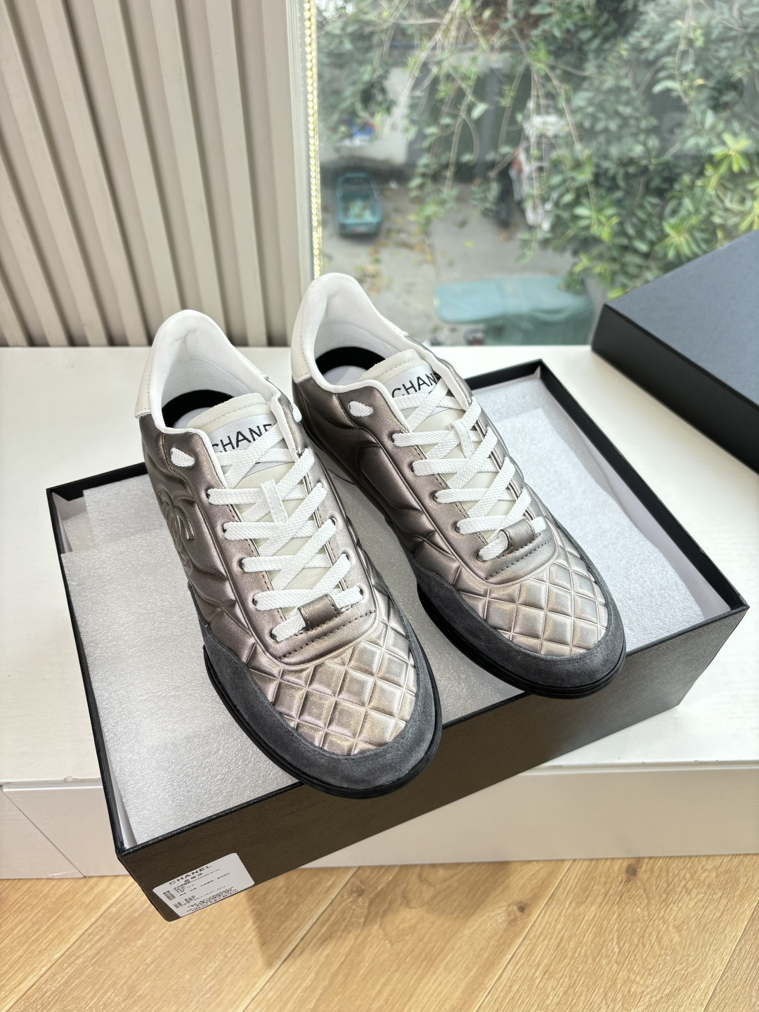 NO:612055,G266CHANEL/Chanel 2025 new style small fragrant suede round-toe panda rhombus thick-soled sneakers, fashionable height-increasing shoes, casual shoes, imported sheepskin lining, yuan version lining, original molded sole, full set of packaging 35-40 (40/customized, non-refundable), casual shoes/sports shoes, chanel, chanel, sneakers, sheepskin, chamois leather19860909G266CHANEL/香奈儿 2025新款小香风麂皮圆头熊猫菱格厚底运动鞋时尚增高鞋休闲鞋 面料进口羊皮 内里元版内里 鞋底原版开模鞋底 全套包装 35-40(40/定做不退换）,休闲鞋/运动鞋,chanel,chanel,sneakers,sheepskin,chamois leather,Women's Shoes