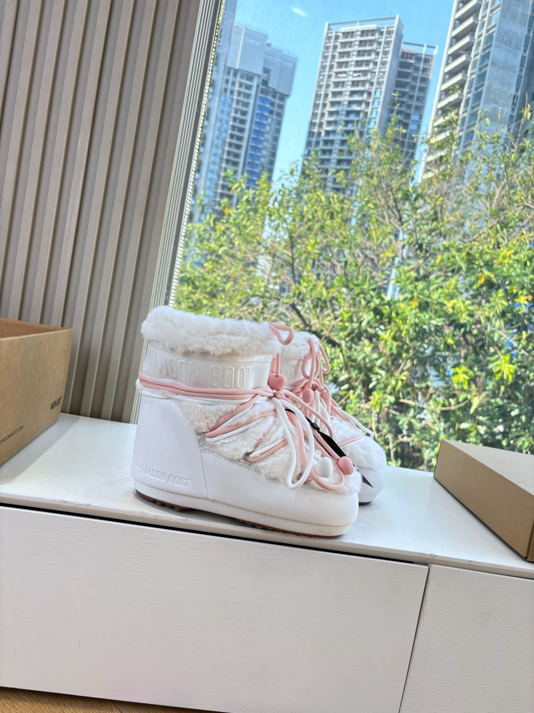 G178Moon Boot/ 最新vs秋冬最新款雪地靴系丑萌毛毛雪地靴  忘了UGG吧，时髦人都在穿Moon Boot雪
