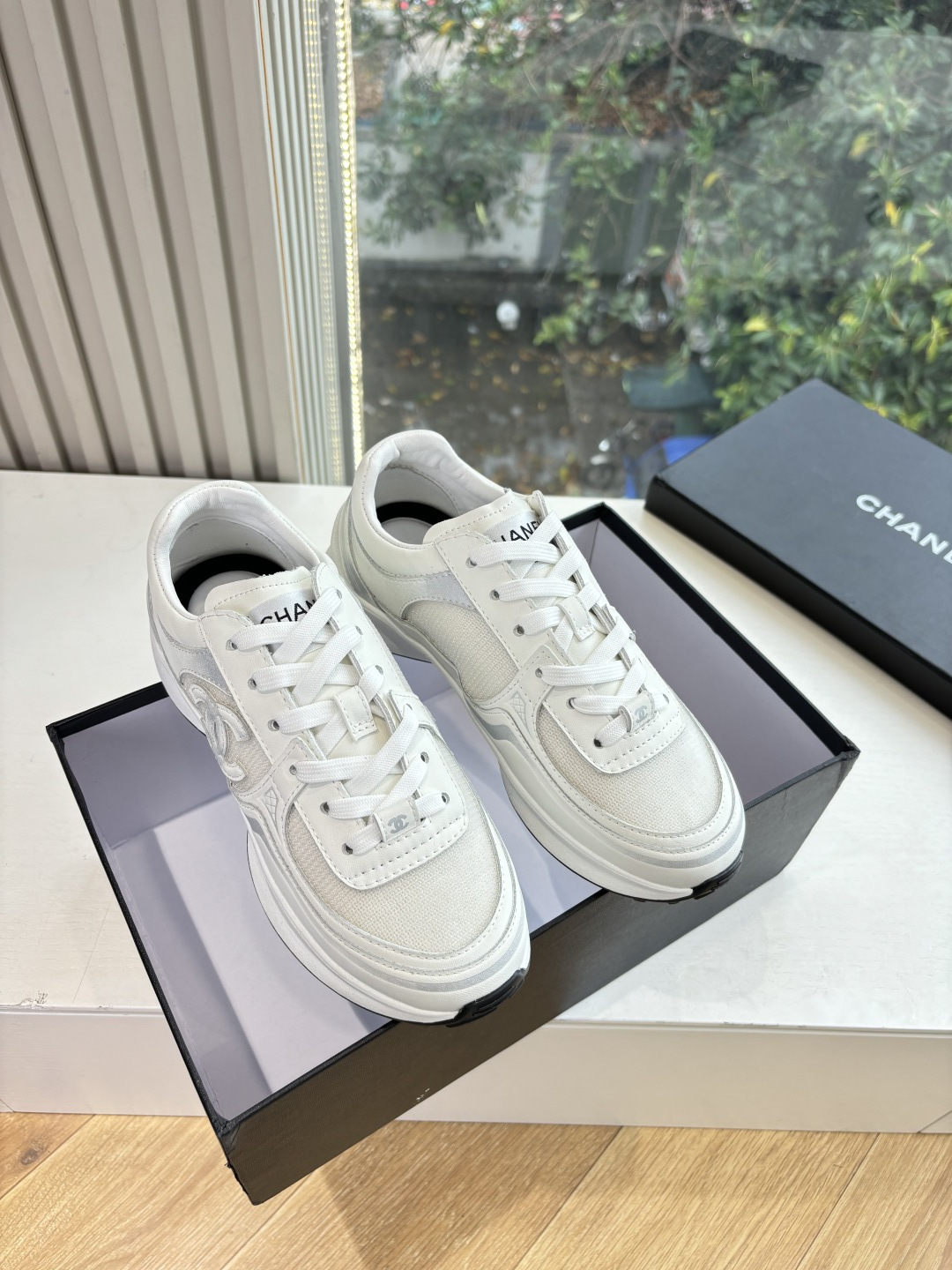 NO:747403,G059 What you see is what you get CHANEL/Chanel 2026 new style small fragrant suede round-toe panda rhombus thick-soled sneakers, fashionable height-increasing shoes, casual shoes, fabric imported cowhide, lining Yuan version lining, sole original molded sole, full set of packaging 35-40 (40/41 custom-made, non-returnable), casual shoes/sports shoes, chanel, chanel, sneakers, cowhide, chamois leather19860909G059所见即所得CHANEL/香奈儿 2026新款小香风麂皮圆头熊猫菱格厚底运动鞋时尚增高鞋休闲鞋 面料进口牛皮 内里元版内里 鞋底原版开模鞋底 全套包装 35-40(40/41定做不退换）,休闲鞋/运动鞋,chanel,chanel,sneakers,cowhide,chamois leather,Women's Shoes