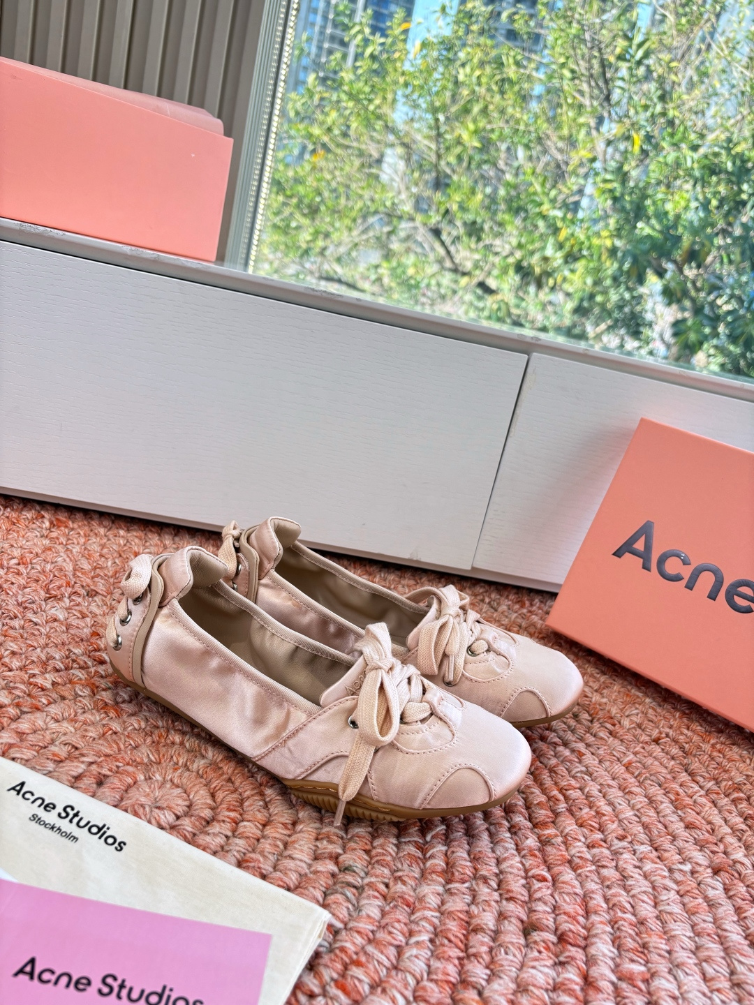 🌾所见即所得出货快G130Acne Studios新款芭蕾舞运动鞋(Acne Studios将运动鞋与当