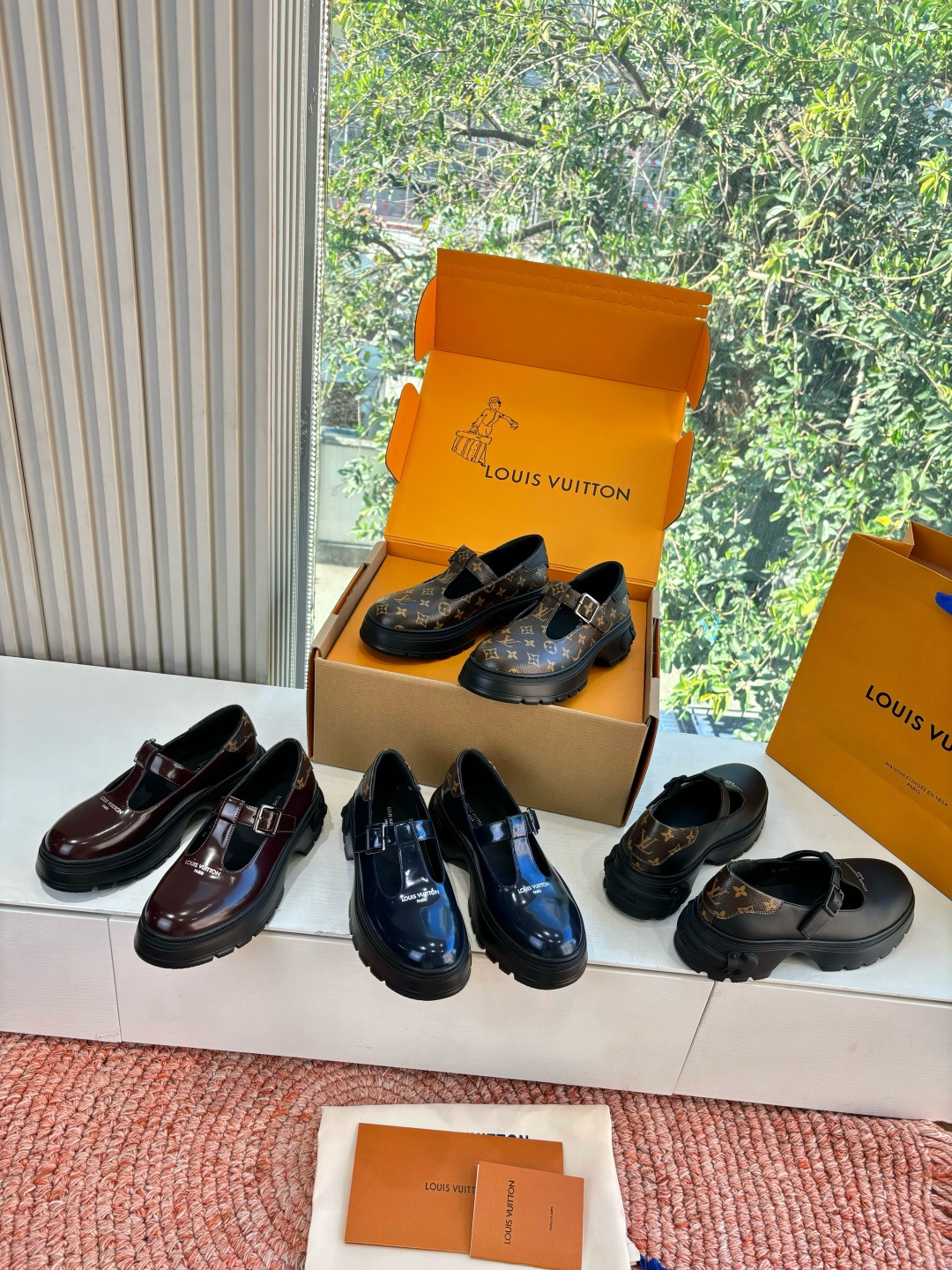G049顶级版本Louis Vuitto路易斯威登LV驴牌你的LV穿搭今日分享 Louis Vuitton 老花厚底玛丽