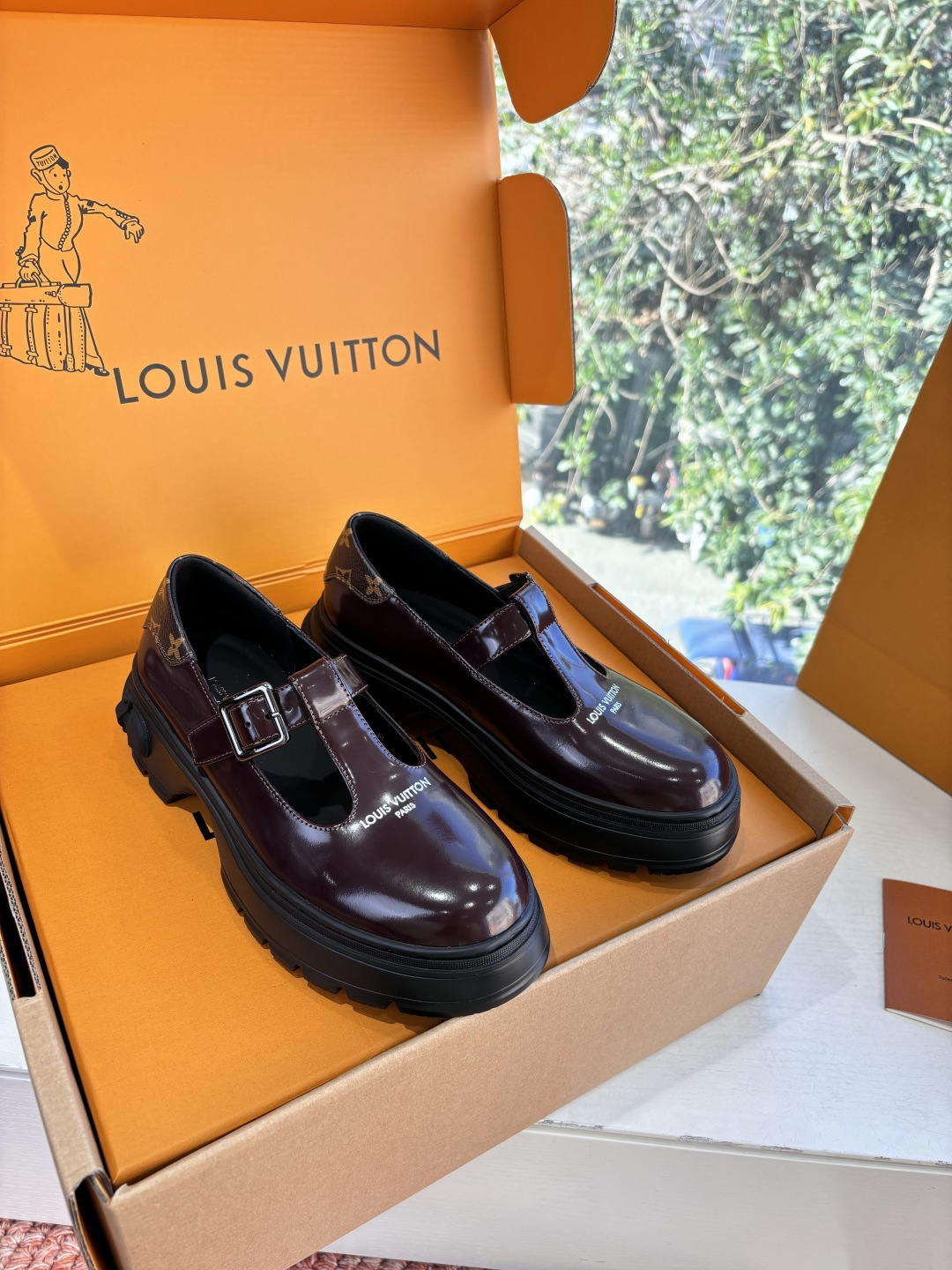 G049顶级版本Louis Vuitto路易斯威登LV驴牌你的LV穿搭今日分享 Louis Vuitton 老花厚底玛丽