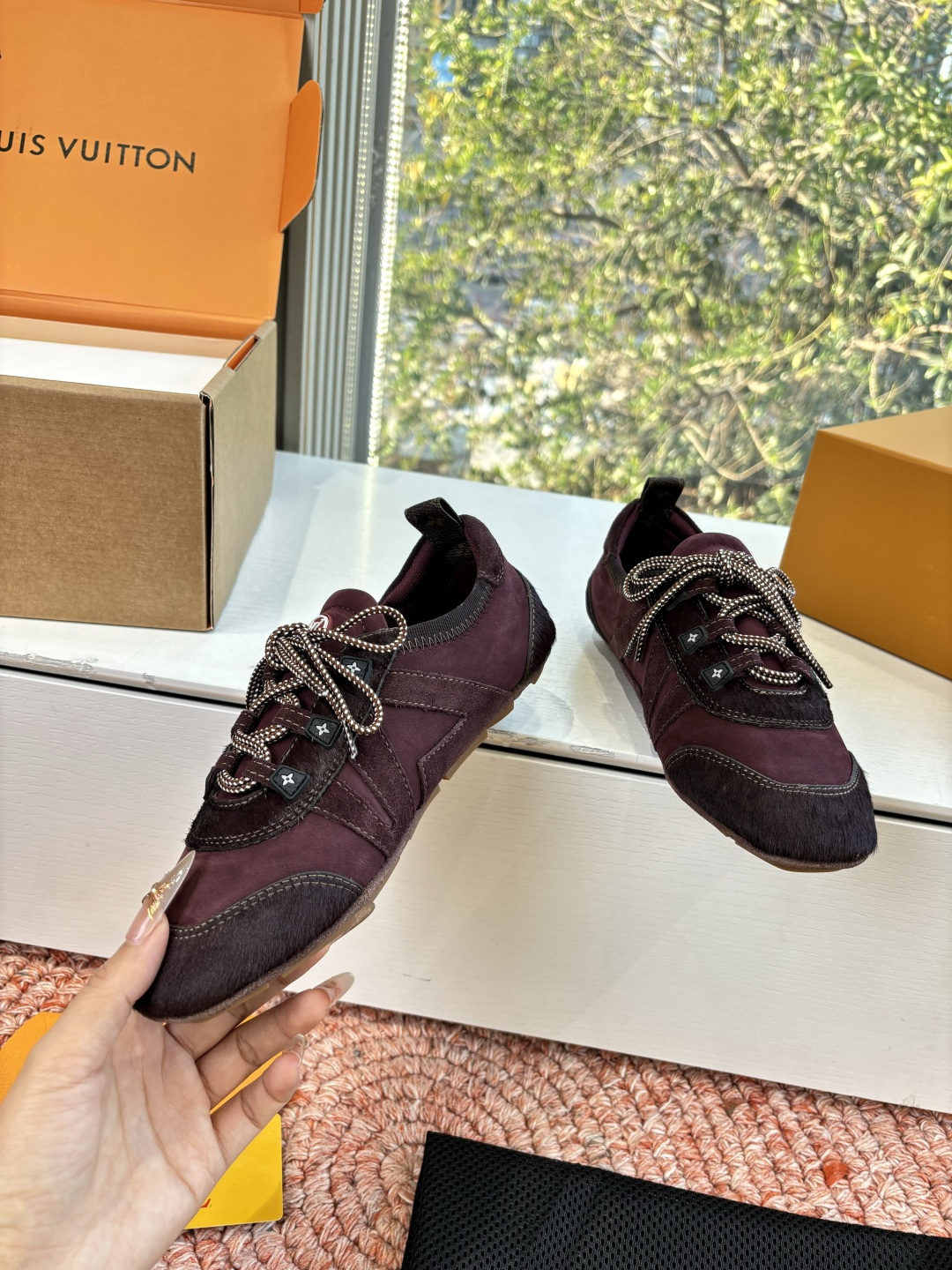 🌾G000所见即所得2026年春夏秀场上推出的 LV Footprint Soccer 芭蕾运动鞋是 P